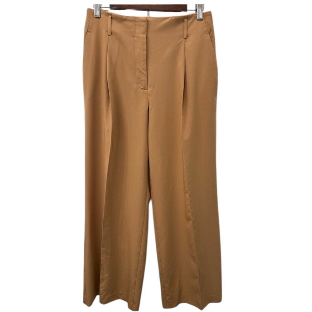 Ann Taylor Wide Leg Trousers in Camel